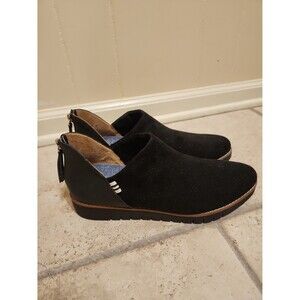 Dr. Scholl's Women's "Insane" Black Suede Booties Size 10